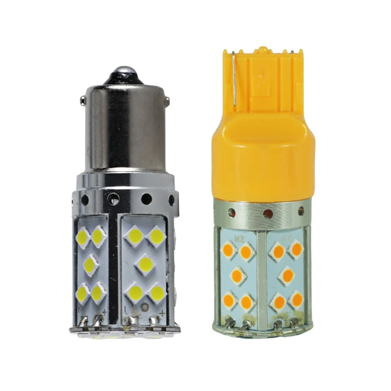

Ampoule Led Interior Light On Car 1156 BA15S P21W T20 7440 Super Canbus Turn Signal License Plate Bulb Amber 12 Volt Brake lamp