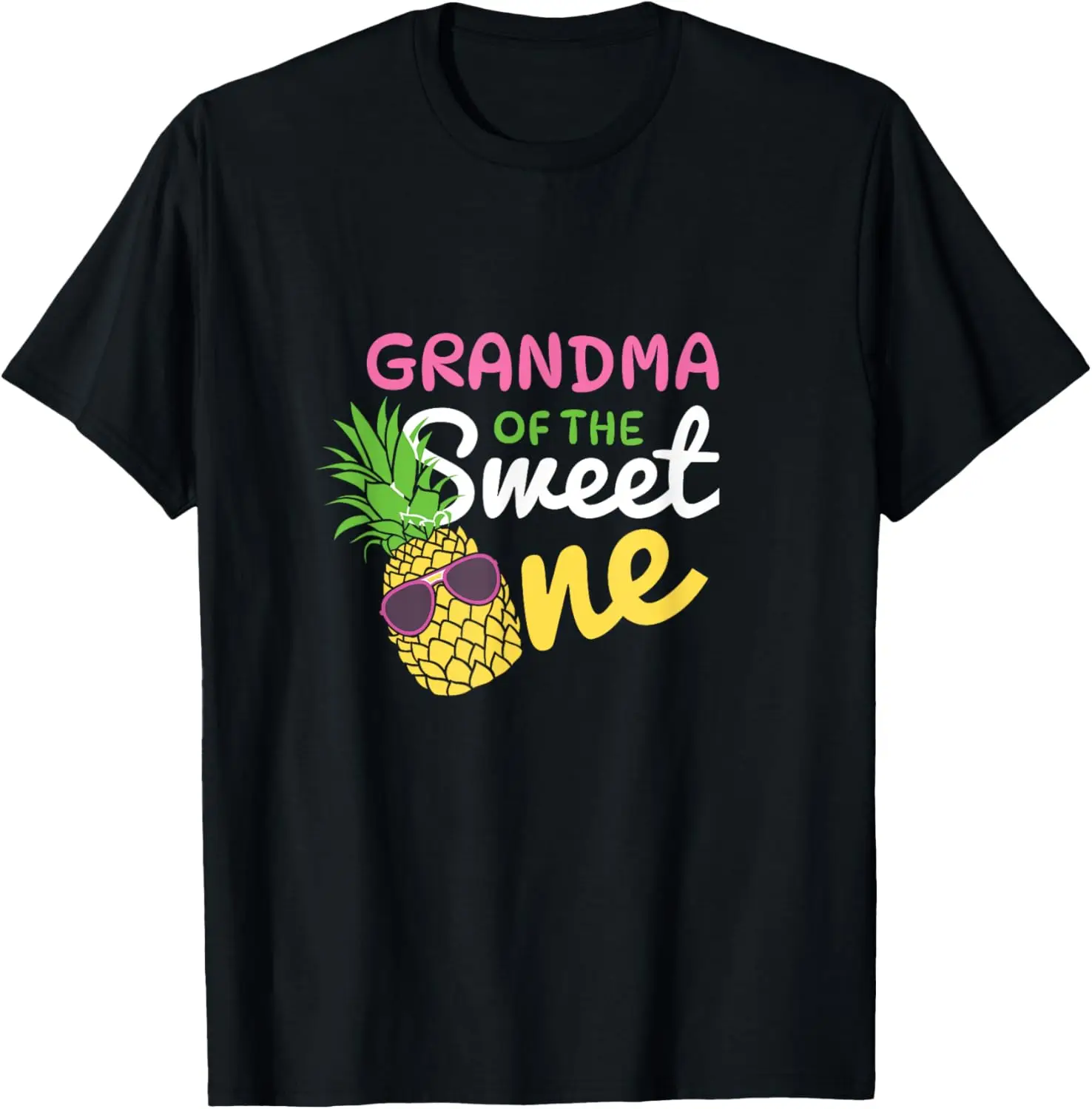 

Grandma of the Sweet one 1st Bday Pineapple Matchy Family T-Shirt