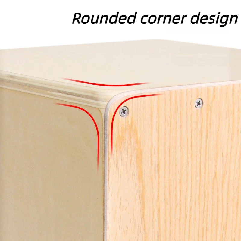 Professional Cajon Box Drum Wooden Travel Both Hands Snare Drum String Sitting Drums for Beginners Party Percussion Instruments view 4