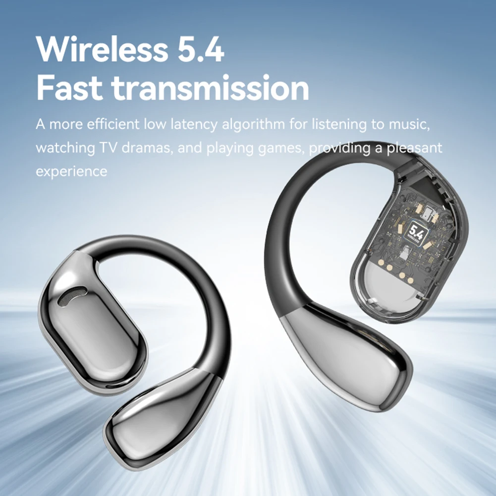 M75 Real-time Translators Headphones Bluetooth 5.4 Multi-language Translator 4-6H Translation Earbuds With 300mAh Charging Case