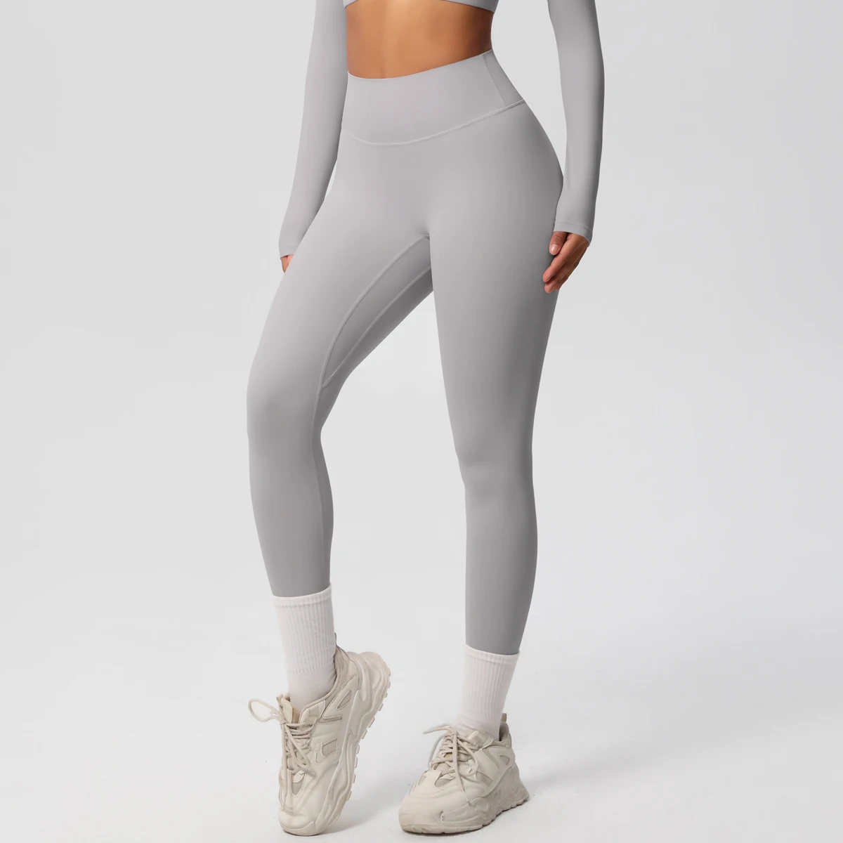 Yoga-Leggings, hohe Taille, nacktes Gefühl, Leggings für Damen, Fitness, Laufen, Yoga-Hose, Energie, Fitnessstudio, enge Leggings, lässige Workout-Leggings – Detail 32