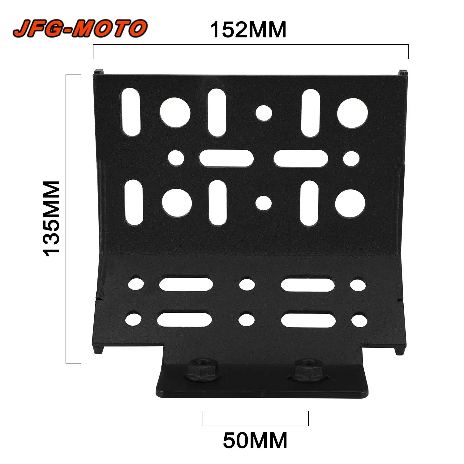 Motorcycles Accessories Rear Base Chassis Protection Cover Iron Frame For KAWASAKI KLX110 Dirt Pit Bike Motocross Upgrade Parts