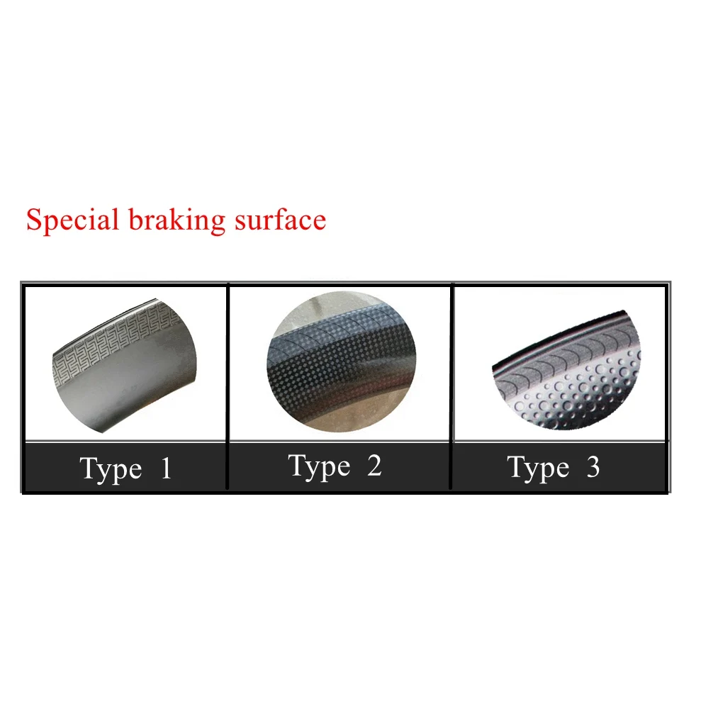 Customized special brake surface to increase braking effect