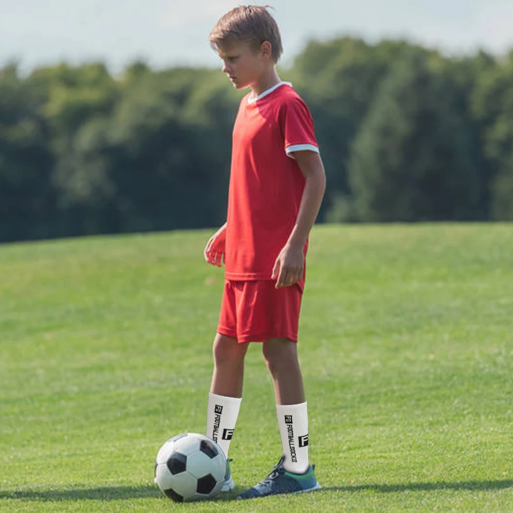 

1 пара профессиональных футбольных носков унисекс, круглые нескользящие спортивные носки с присоской, спортивная одежда для велоспорта