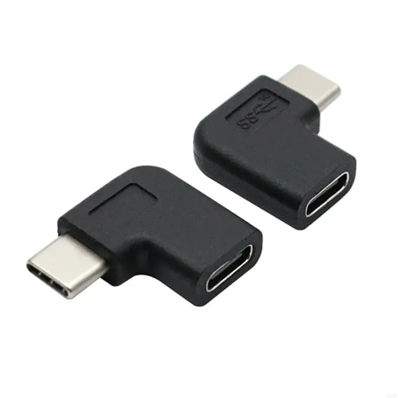 

T8WC Type-C адаптер «папа-мама» USB3.1 для M/F под прямым углом, 90 градусов, зарядка через USB