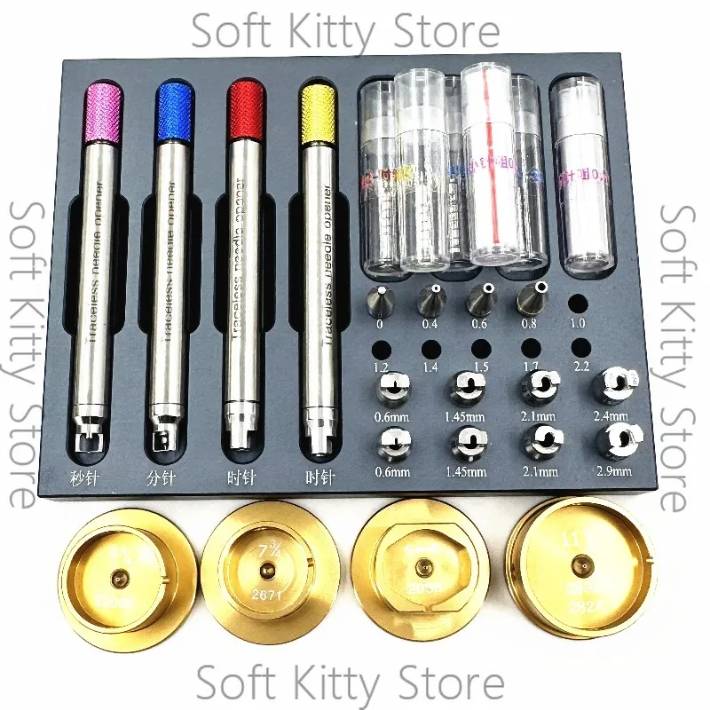 Watch Second Hand Remover Tool Hand Setting Fitting Press Holder Support for Precision Watch Repair
