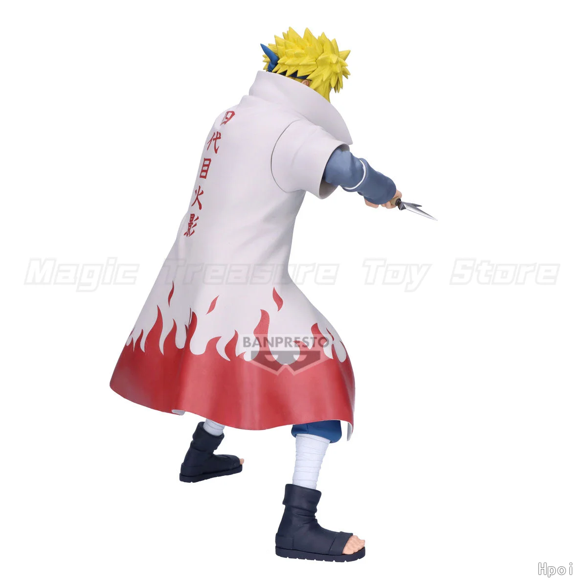 【In stock】 Original BANPRESTO Grandista NARUTO Shippuden Namikaze Minato Figures Animation Ornaments  Gifts