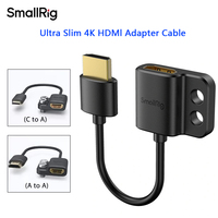 SmallRig Ultra Slim 4K Adapter Cable Full Size Male to Femal A to A/C to A /D TO A for BMPCC 4K 6K for Sony A7SIII for Panasonic