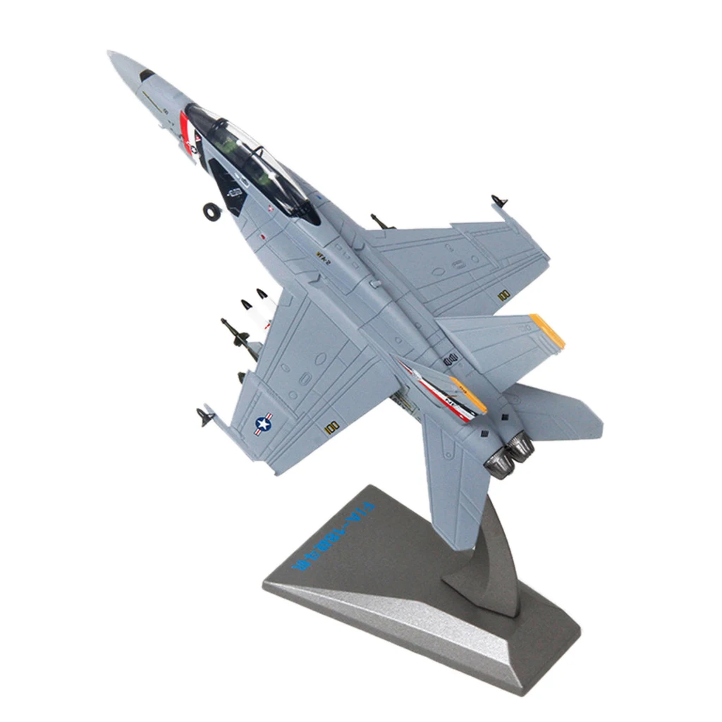 

Alloy 1:100 F-18 Simulation Aircraft Model Kids Adult Collectable Gifts