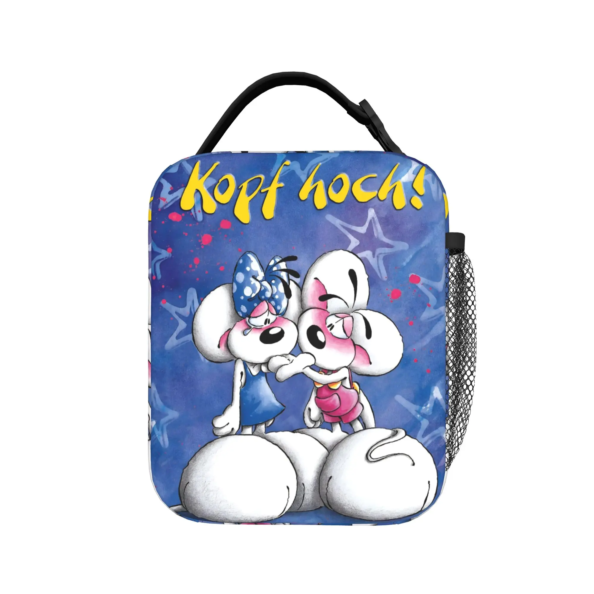 Cute Cartoon D-Diddl Mouse Thermal Insulated Lunch Bags for Picnic  Portable Food Bag Container Thermal Cooler Food Box
