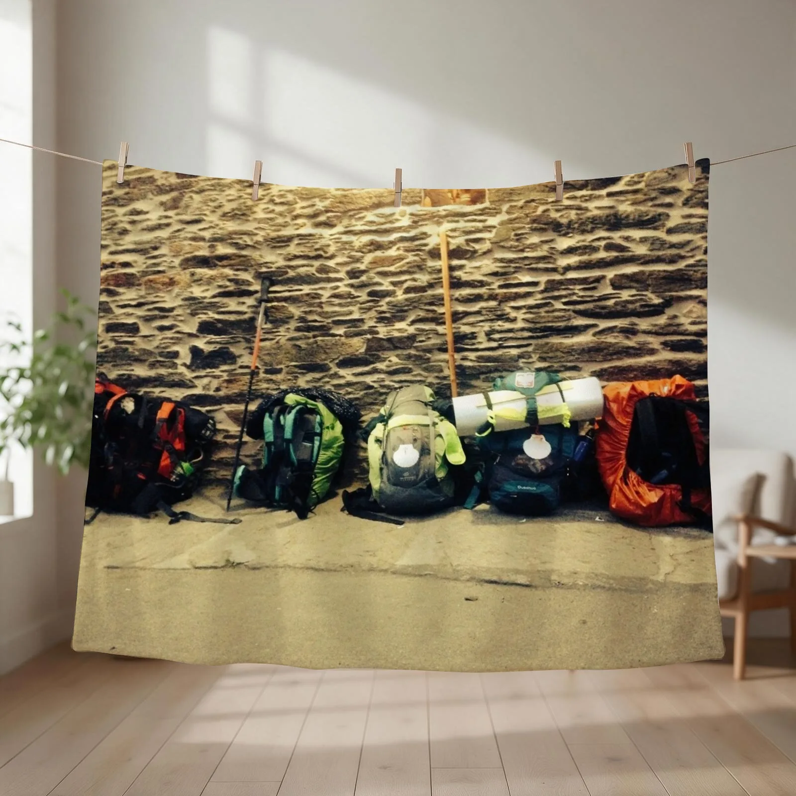 Camino de Santiago Throw Blanket christmas decoration Decorative Sofas Picnic Soft Plush Plaid Blankets