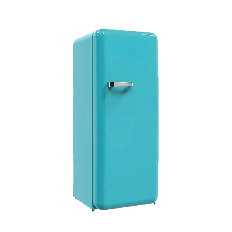 Painted retro refrigerator, high-value household large-capacity single-door freezer