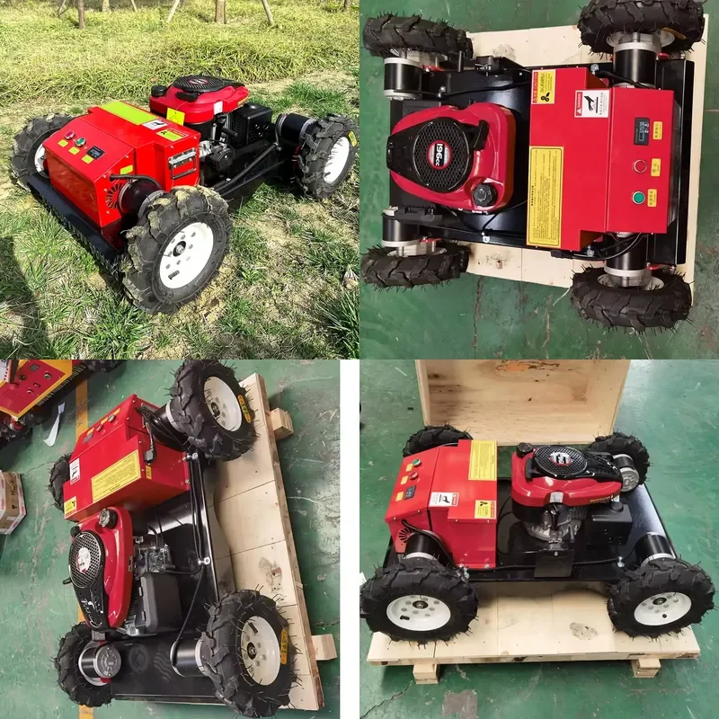 2026 48v System Voltage Grass Cutter Lawn Mowers Remote Control Lawn Mower HT 550 With CE/EPA/EURO 5