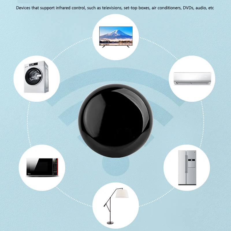 Wifi ユニバーサルリモコン Tuya インテリジェントリンケージデバイス共有携帯電話スイッチングアプライアンス 360 °    赤外線信号