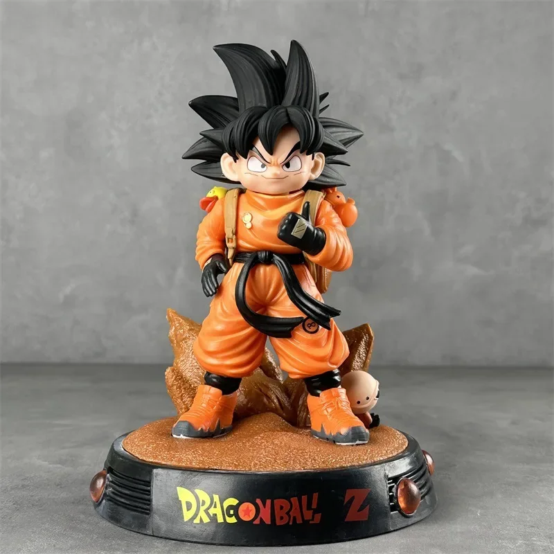 Figurine Dragon Ball de 22cm en PVC, Sou Goku, Anime, Tête de Resubdivision, Modèle de Statue de Collection, Jouets d'Ornement, Cadeau