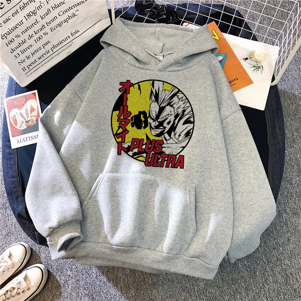 

All Might hoodies women Korean style 90s sweat y2k clothing pulls female 90s Pullover