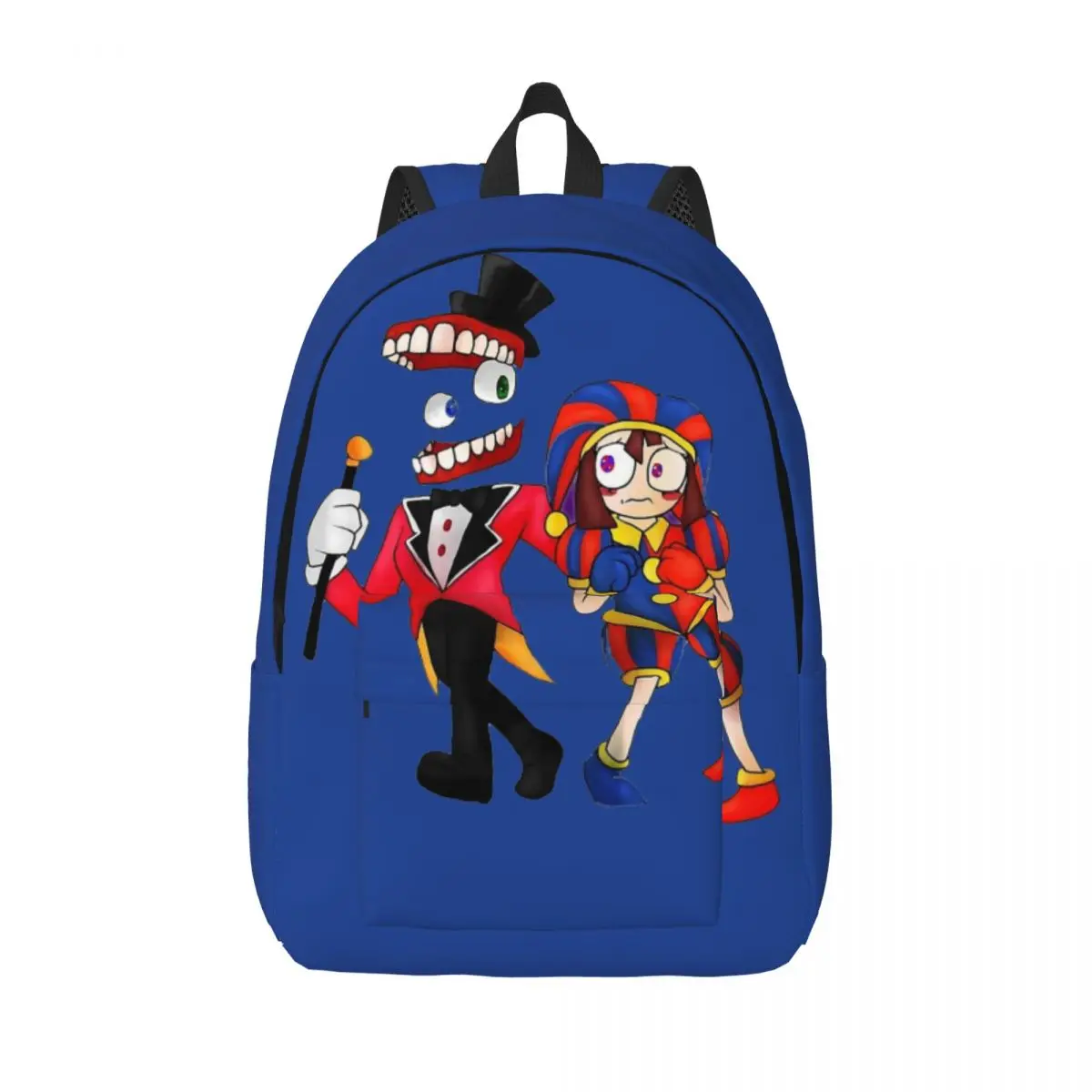 

The Amazing Digital Circus Backpack for Preschool Primary School Student Pomni Ragatha Caine Bookbag Boy Girl Kids Daypack