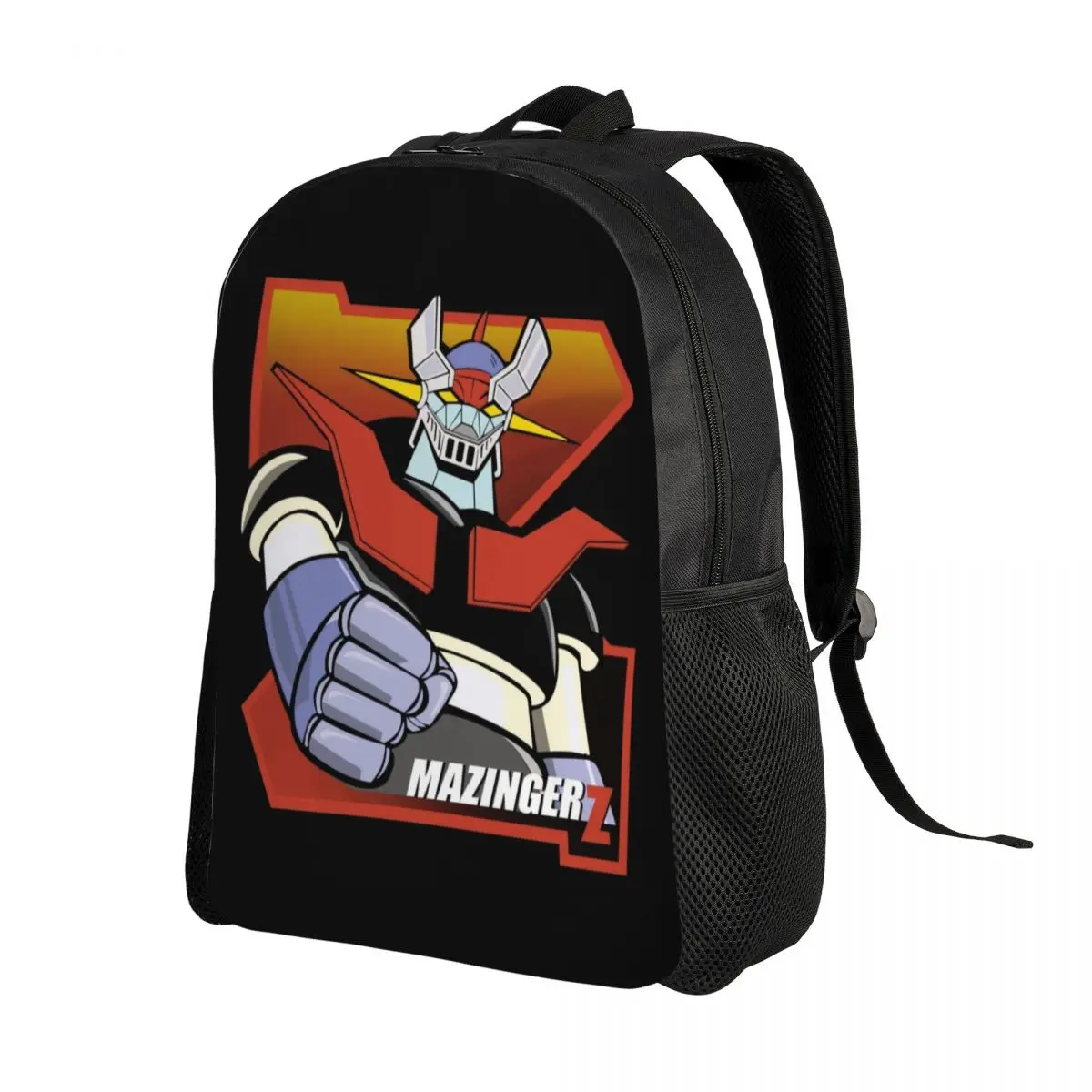 Mazinger Z Anime Backpack for Men Women Waterproof School College UFO Robot Grendizer Bag Print Bookbag