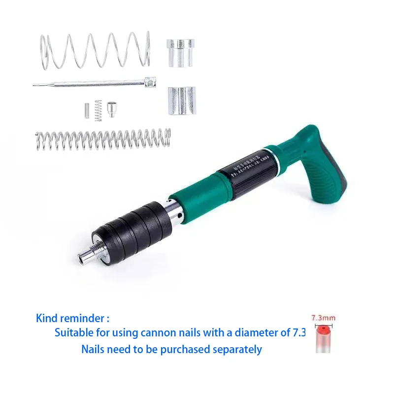 2025 stalowy pistolet do gwoździ ręczny gwoździarka pneumatyczna mocowanie do ścian kotwa drut urządzenie do dłutowania obróbka metali nit pistolet do gwoździ narzędzia