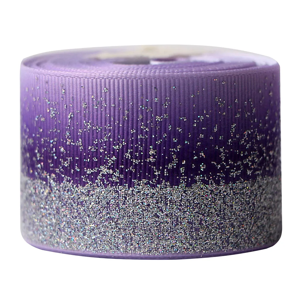 

Gradient Color Ribbons 38mm Purple Baby Wired Crafts Wedding DIY Gift Wrap Grosgrain Ribbon Balloon Decoration