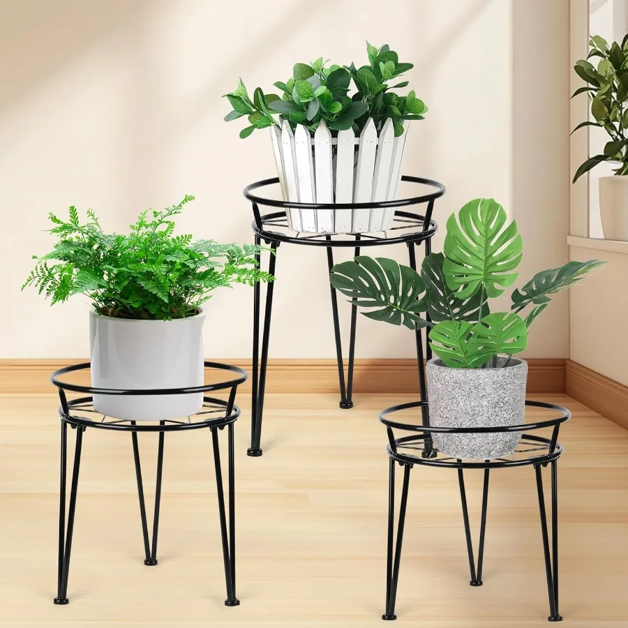 

Metal Plant Stand Plant Stand Indoor Outdoor Metal Rustproof Flowers Urban and Rustic Outdoor Plants Stands Flower Pot Stand Su