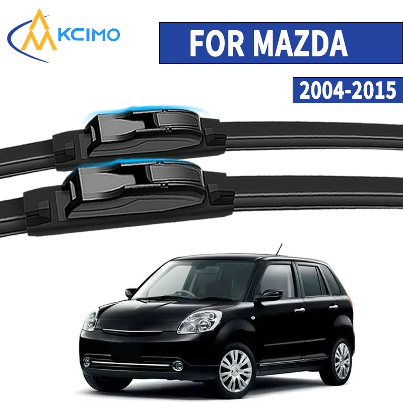 

Aerodynamic Beam Windshield Wiper Blades for Mazda 2004-2015 Windscreen Wiper Auto Rubber Wiper Blade Car Styling Accessories