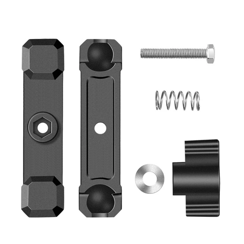 Newest Aluminum Alloy Double Socket Arm For 25mm/1 Inch Ball Head Holder Mount Clamp For Bicycle Motorcycle Camera Extension Arm