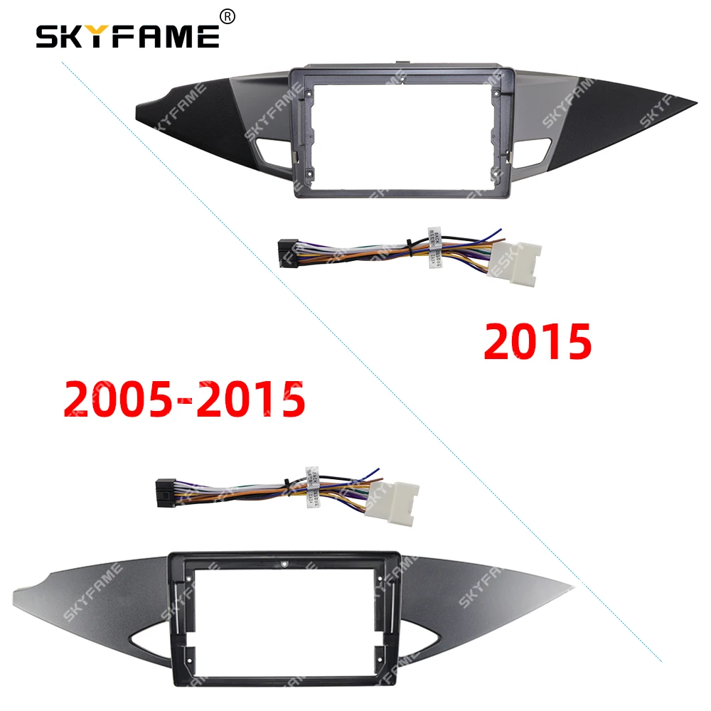 

SKYFAME Car Frame Fascia Adapter Android Radio Dash Fitting Panel Kit For Mitsubishi Zinger