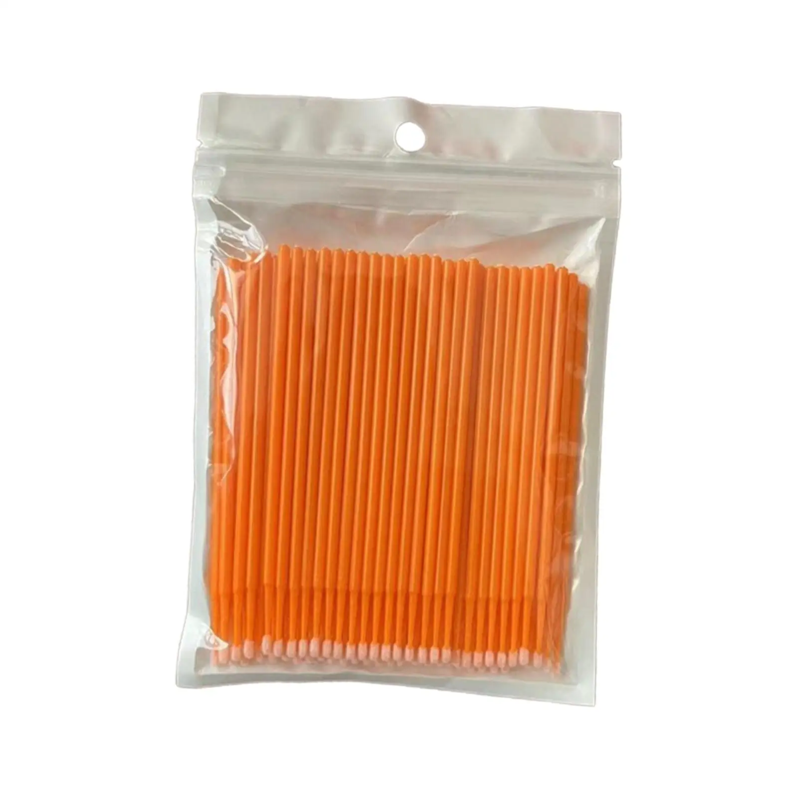 100Pcs Micro Brush Applicator Microswabs Mini Cotton Swabs for Personal Care