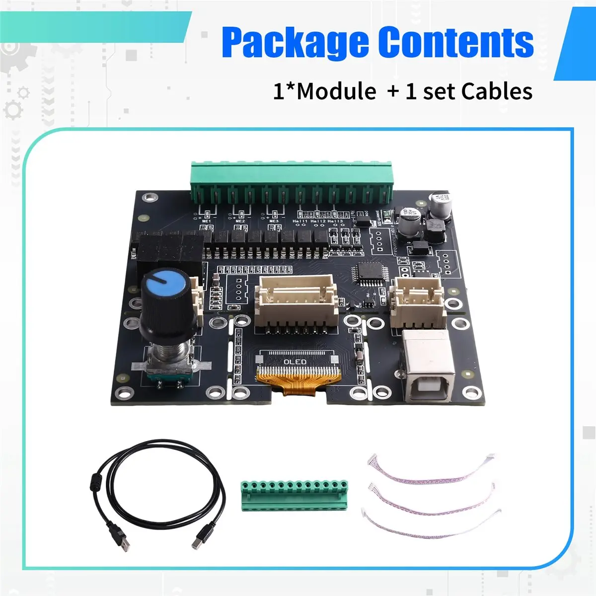 DTC5 Automobile Crank Shaft Synchronization Signal Simulator Module 6-Channel Output Signal Generator Module with LED Display