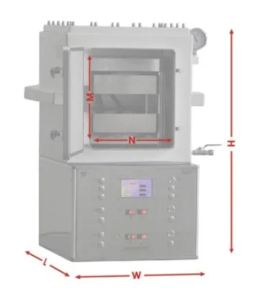 High temperature Vacuum Hot Lamination Press machine