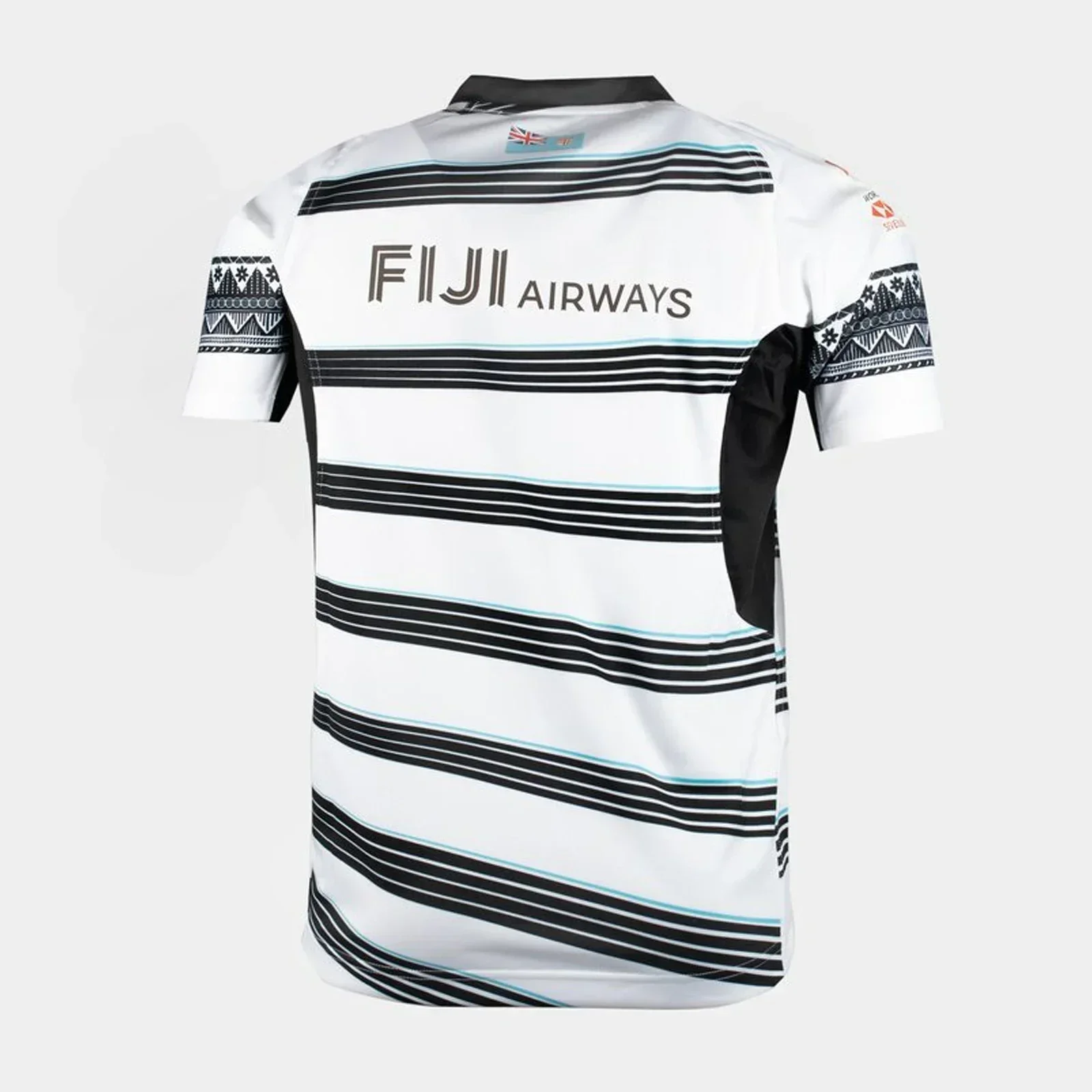 2026 Men's Rugby T-shirt, Home Jersey, Fiji 7S, Round Neck Men's Top