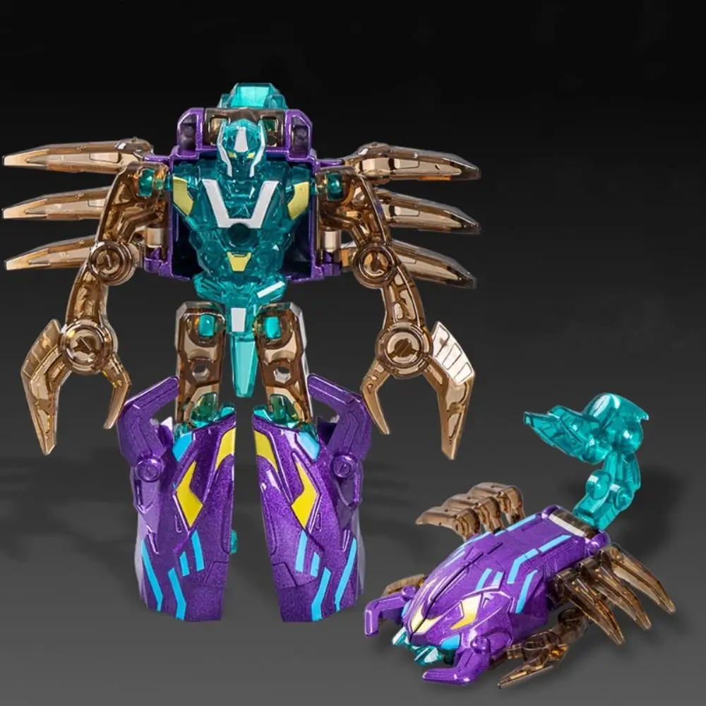 Mantis/Scorpion Transformation Robot Toys Multi-joint Simulation Animal Deformation Robot Movable Alloy Model Transformation Toy