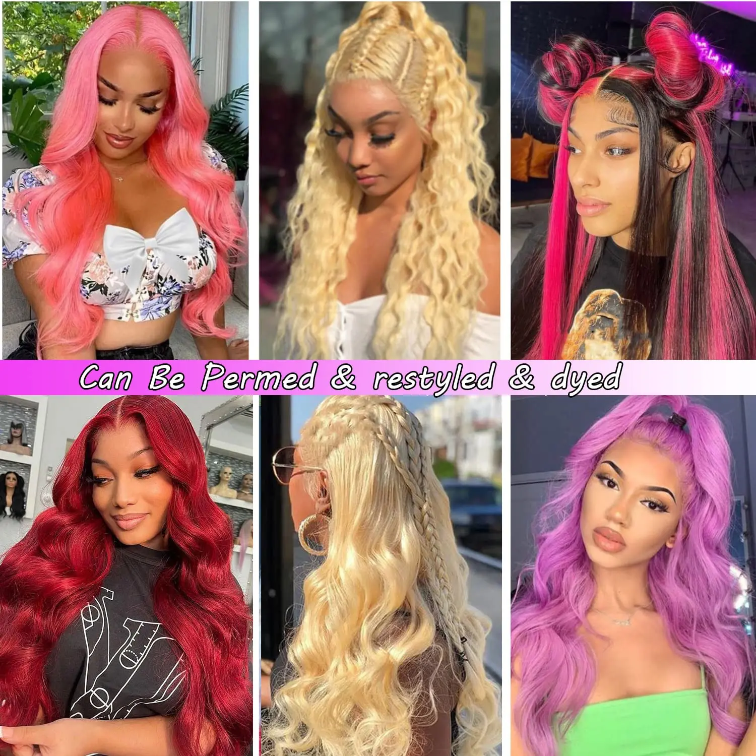 613 Blonde Lace Front Wig Human Hair 13x6 hd Body Wave Lace Front Wig for Choice 30 inch Long Wigs 100% Human Hair Ready to Wear