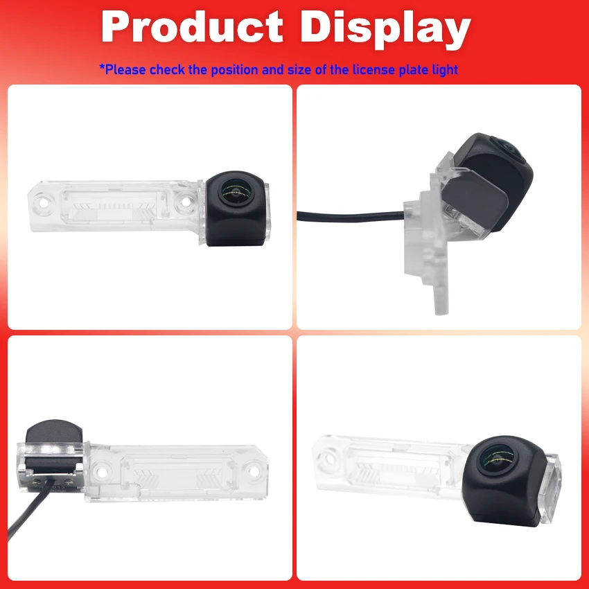 Caméra De Recul CCD Avant/Arrière Pour Audi VW Passat B5/B6, Tiguan, Touareg, Golf - 2011-2016