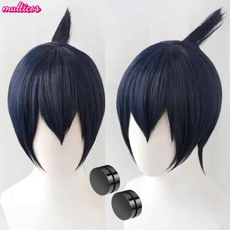 

Высококачественный парик для косплея Хаякава Аки, аниме-парик Хаякава Аки, сине-черный, термостойкий, из синтетических волос, для вечеринок и Хэллоуина