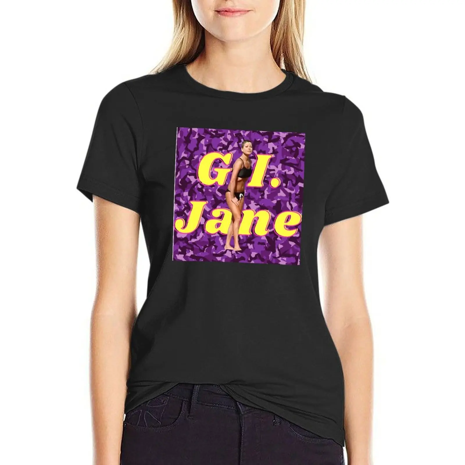 

Diem Brown MTV Challenge's G.I. Jane T-Shirt tees summer clothes anime clothes Female clothing Womens clothing