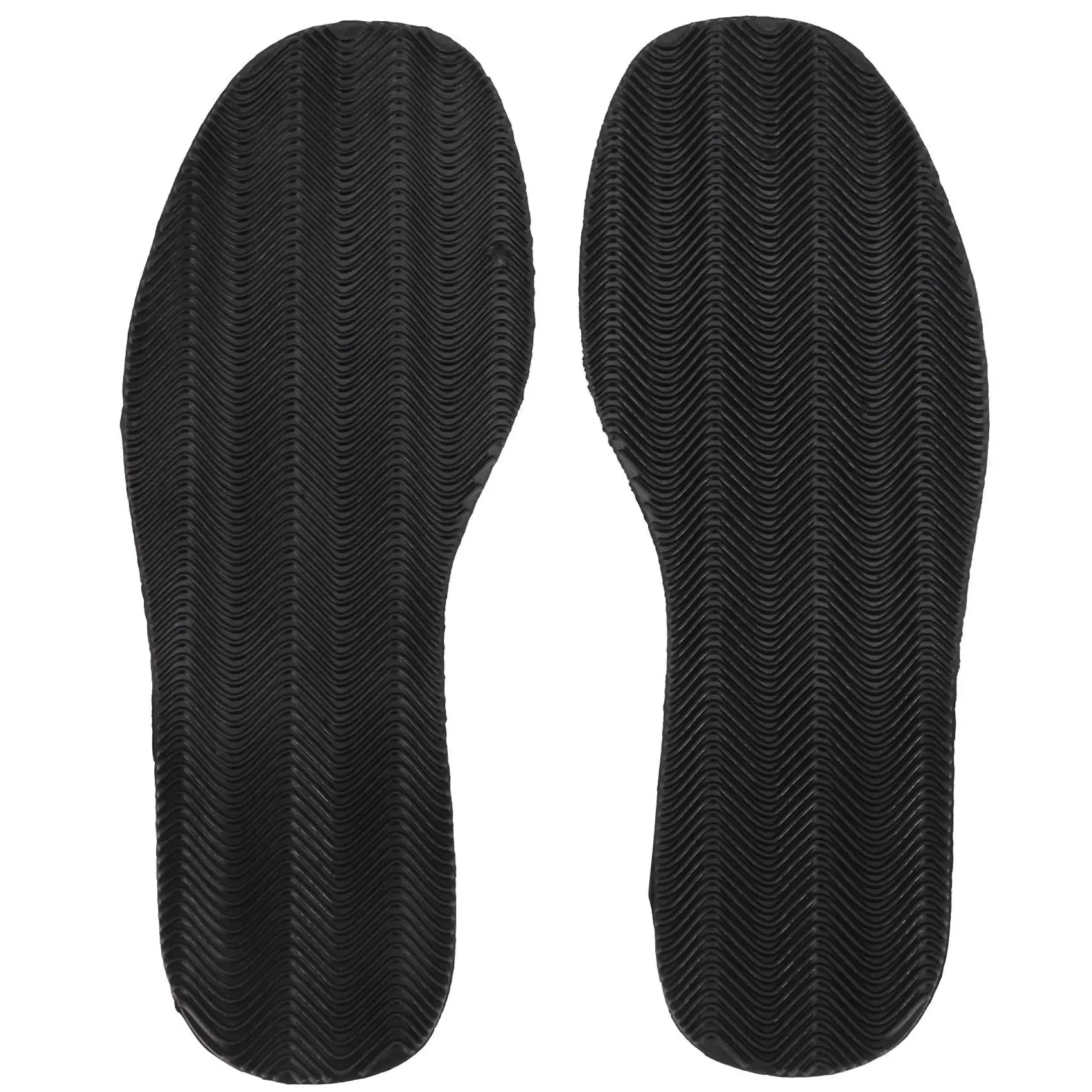 1 Pair DIY Stick On Full Soles Heel Palm Shoe Repair Anti-Slip Grip-rubber Pads - 29X11.5X0.2Cm