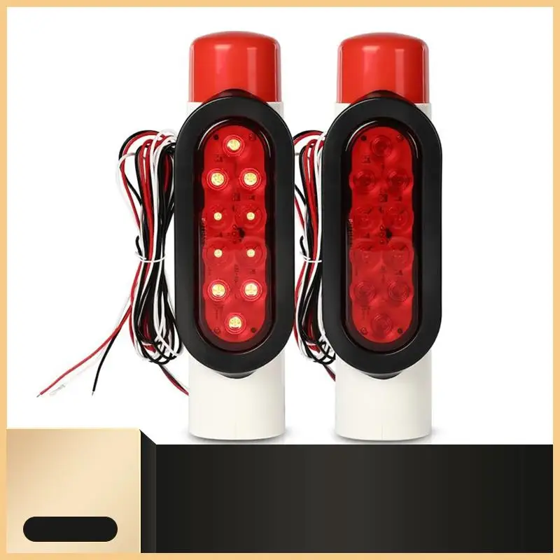

LED Boat Trailer Guide-On Post Pipe Guide Lights Fit For Standard 2 Inch PVC For Sealed Submersible Turn Signal-N30R