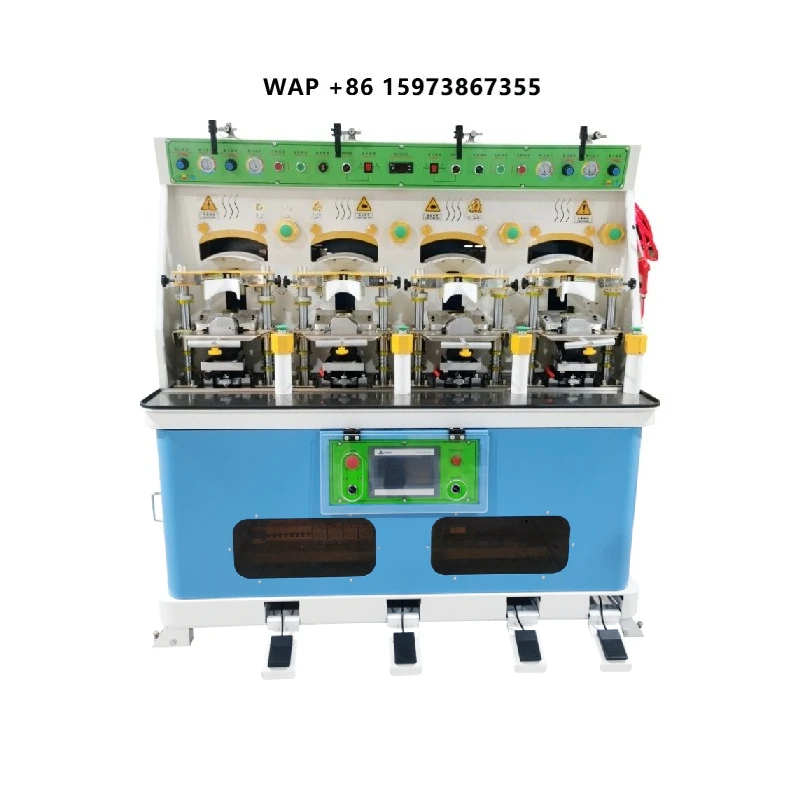 High Quality Mini Eight Station New Toe Molding Machine Shoe Machinery Equipment with Motor 380V 6.5KW