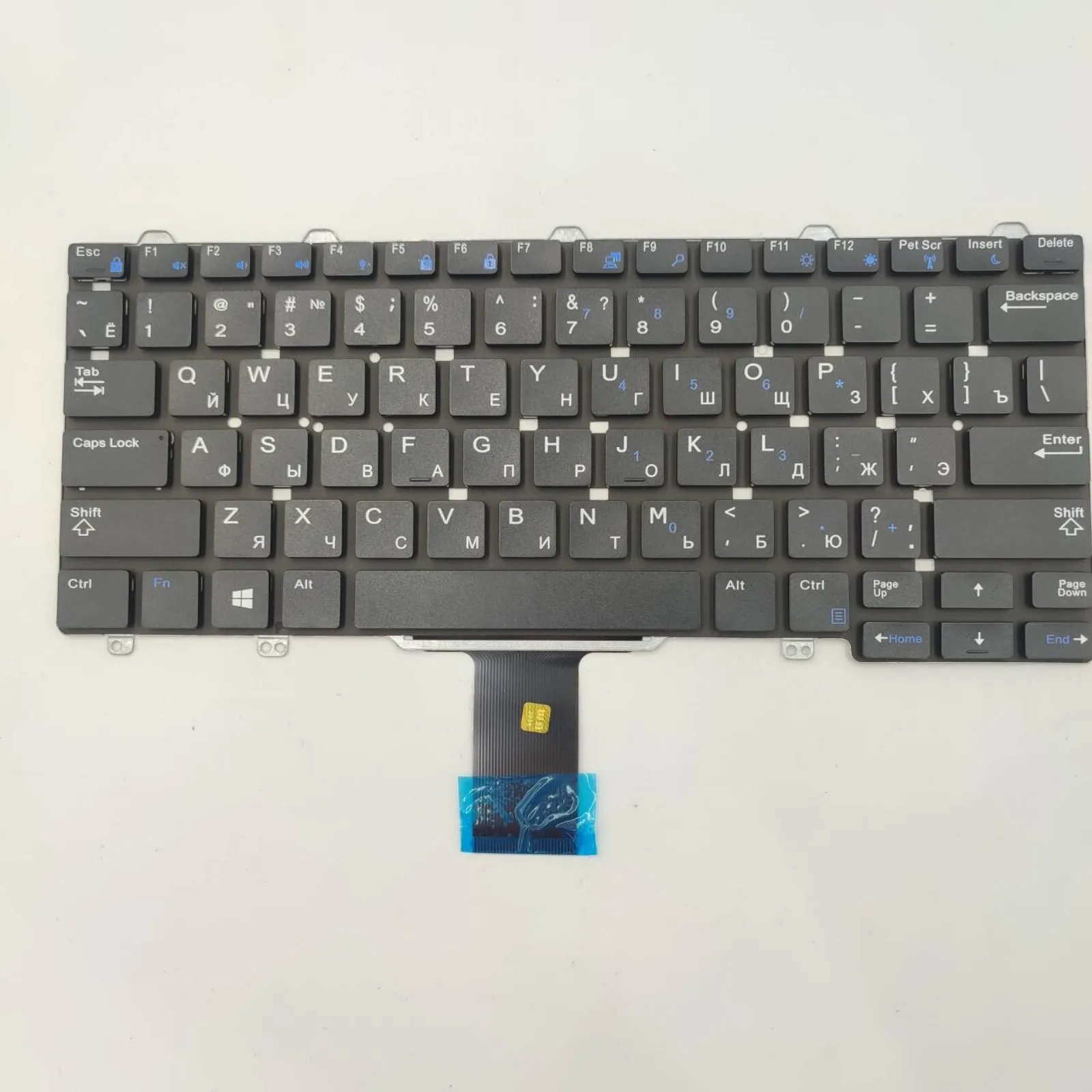RU laptop keyboard for DellLatitude 7280 7380 E5250 E7270 E5270