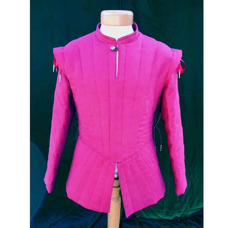

Custom Made Late 15th Century Arming Doublet Italian Mens Detachable Sleeves Top Medieval Historical Soliders Jacket