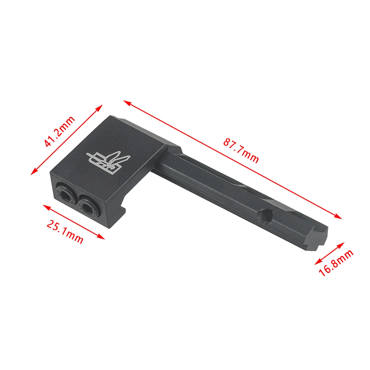 Thorntail Offset Supporto per luce adattivo Surefire M300 M600 Torcia Base laterale Scout Light Supporti Caccia 20MM Picatinny Rail