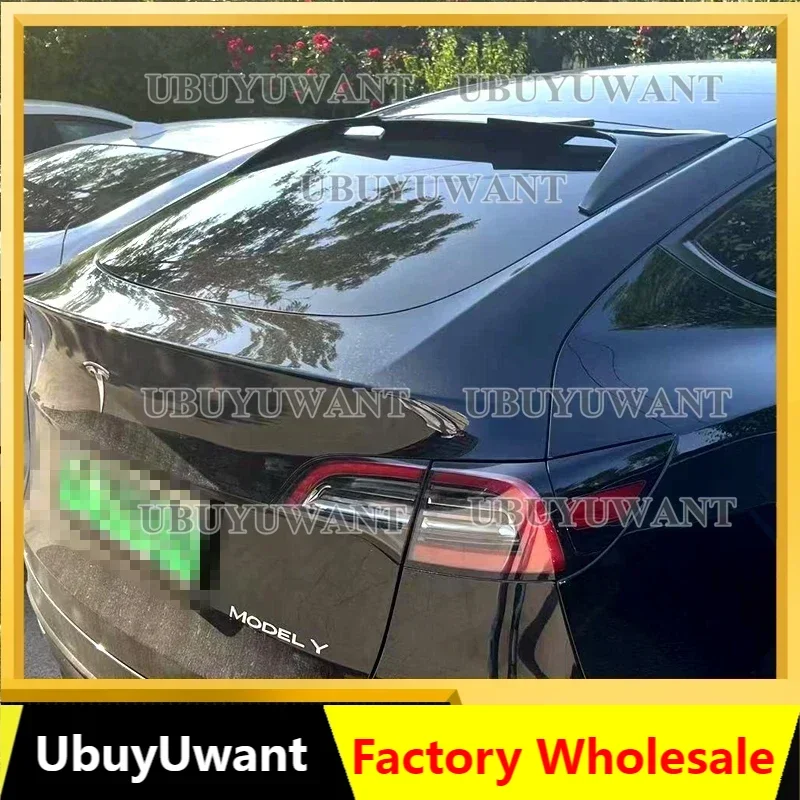 

Спойлер на крышу для Tesla Model Y / model 3, спойлер на крышу из АБС-пластика для заднего крыша автомобиля, спойлер на крышу Tesla Model Y 2020-2023