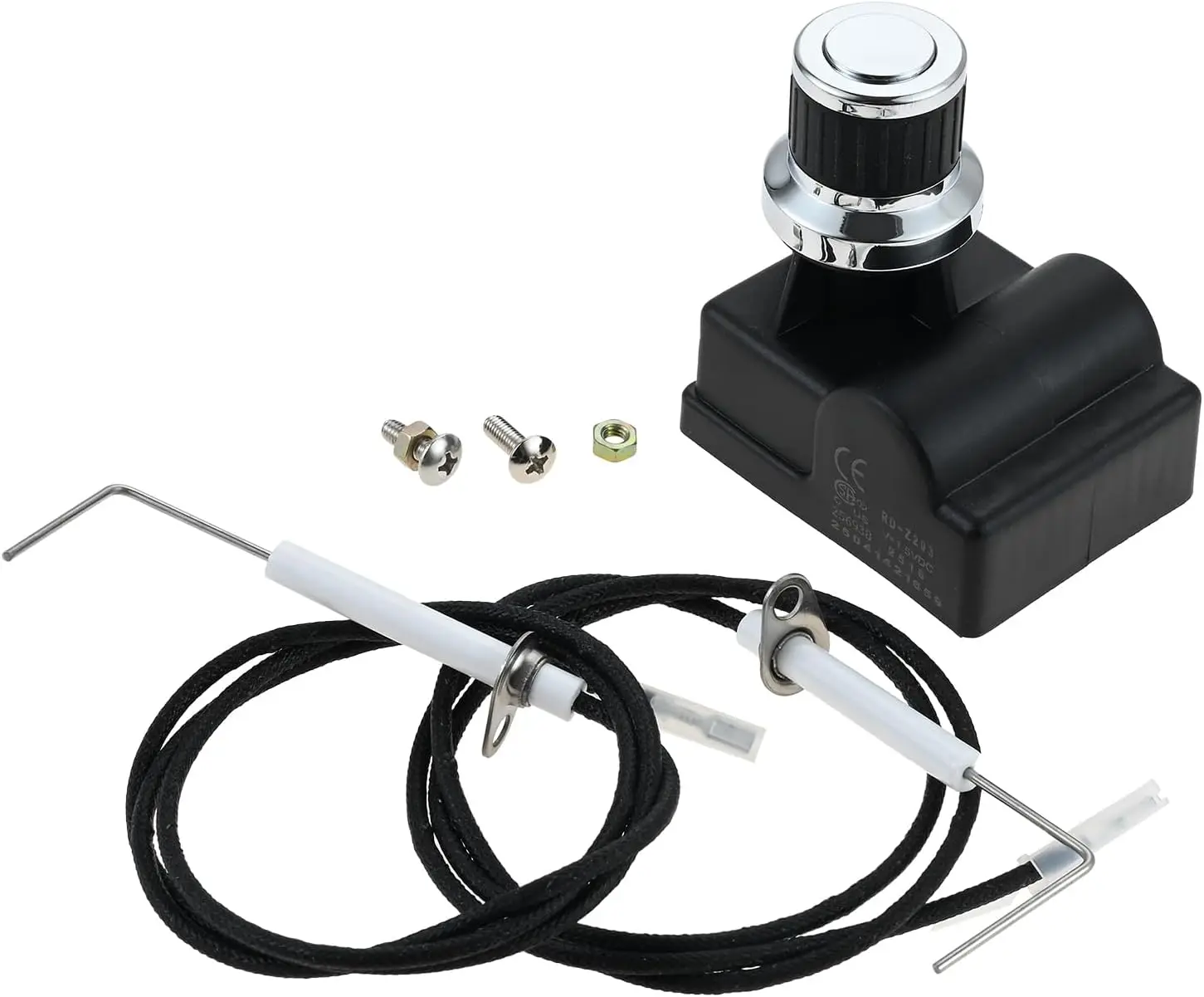 3 Outlet AA Battery Electronic Grill Igniter Kit with Ceramic Ignition Pins Compatible with Blackstone 28 Inch Griddle