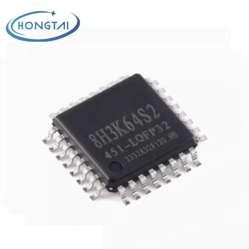 10PCSTC8H3K64S2 - 45I - LQFP32 1T 8051 Микропроцессорный микроконтроллер STC8H3K54S2