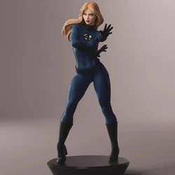 Invisible Girl Resin Figure 1/24 Scale 75mm  Assembly Model Kit Unassembled and Unpainted Diorama Toys Free Shipping