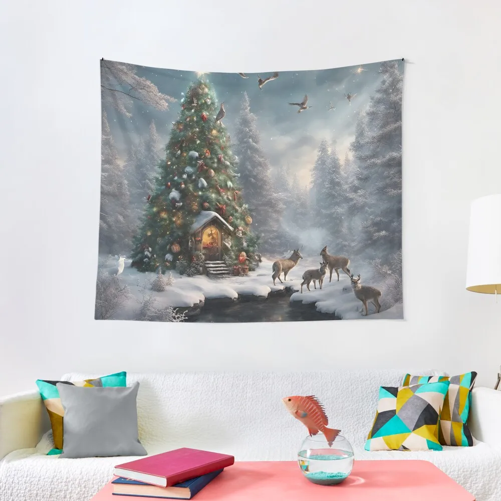 

Classic Christmas Tapestry Custom Aesthetics For Room Room Decoration Aesthetic Bedroom Decorations Tapestry