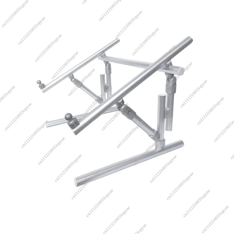 

Adjustable Aluminum Embroidery Stand Cross Stitch Frame Ratchet Hoop Holder Table Bed Stand