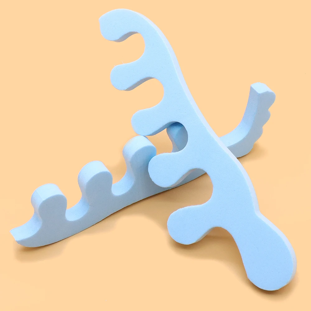 10Pairs الملونة إيفا فاصل أصابع القدم إسفنجة لينة مسمار الفن أصابع أصابع مقسم مستلزمات الأظافر باديكير مانيكير اكسسوارات وأداة #2